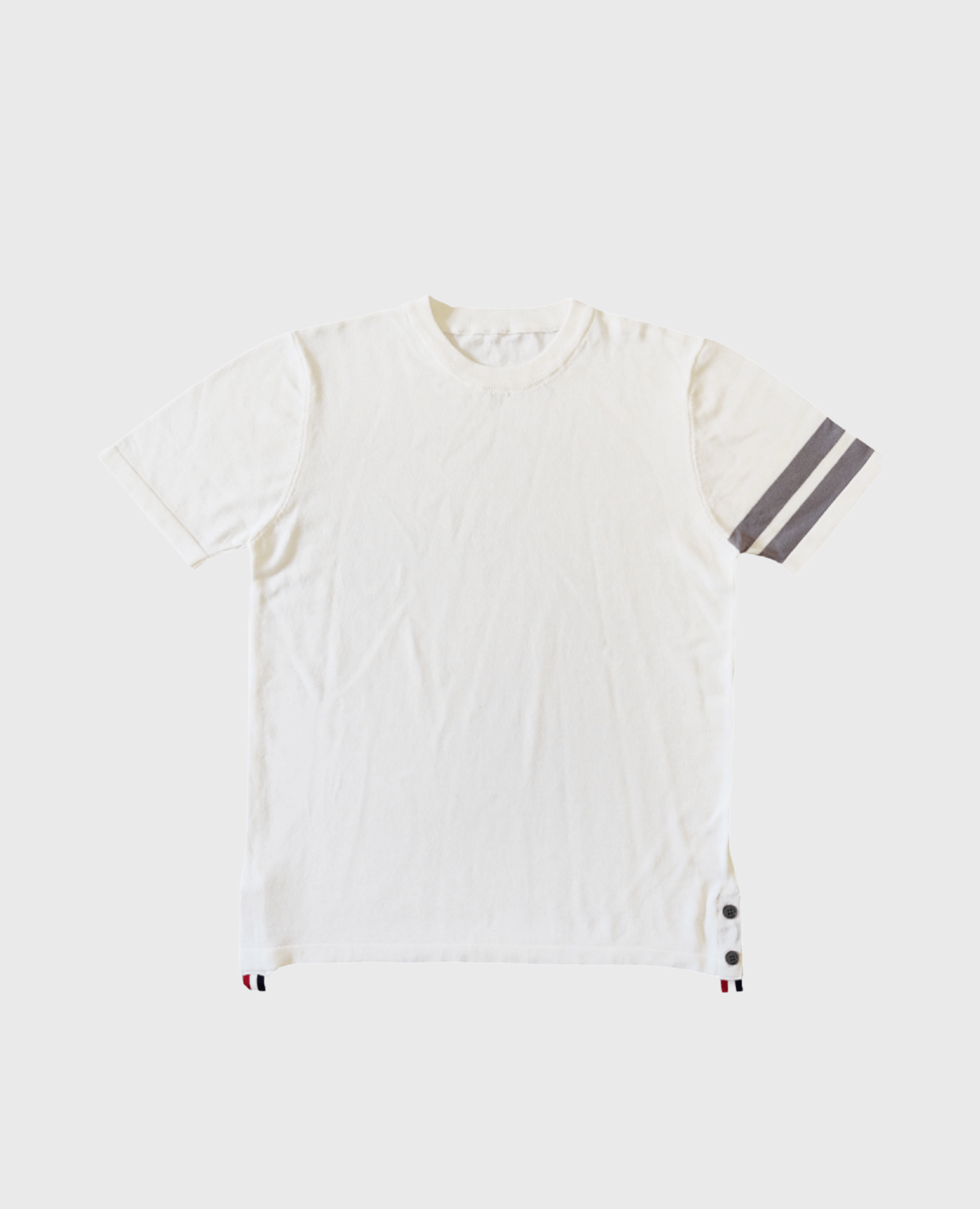 AXEL STRIPED DETAIL TEE