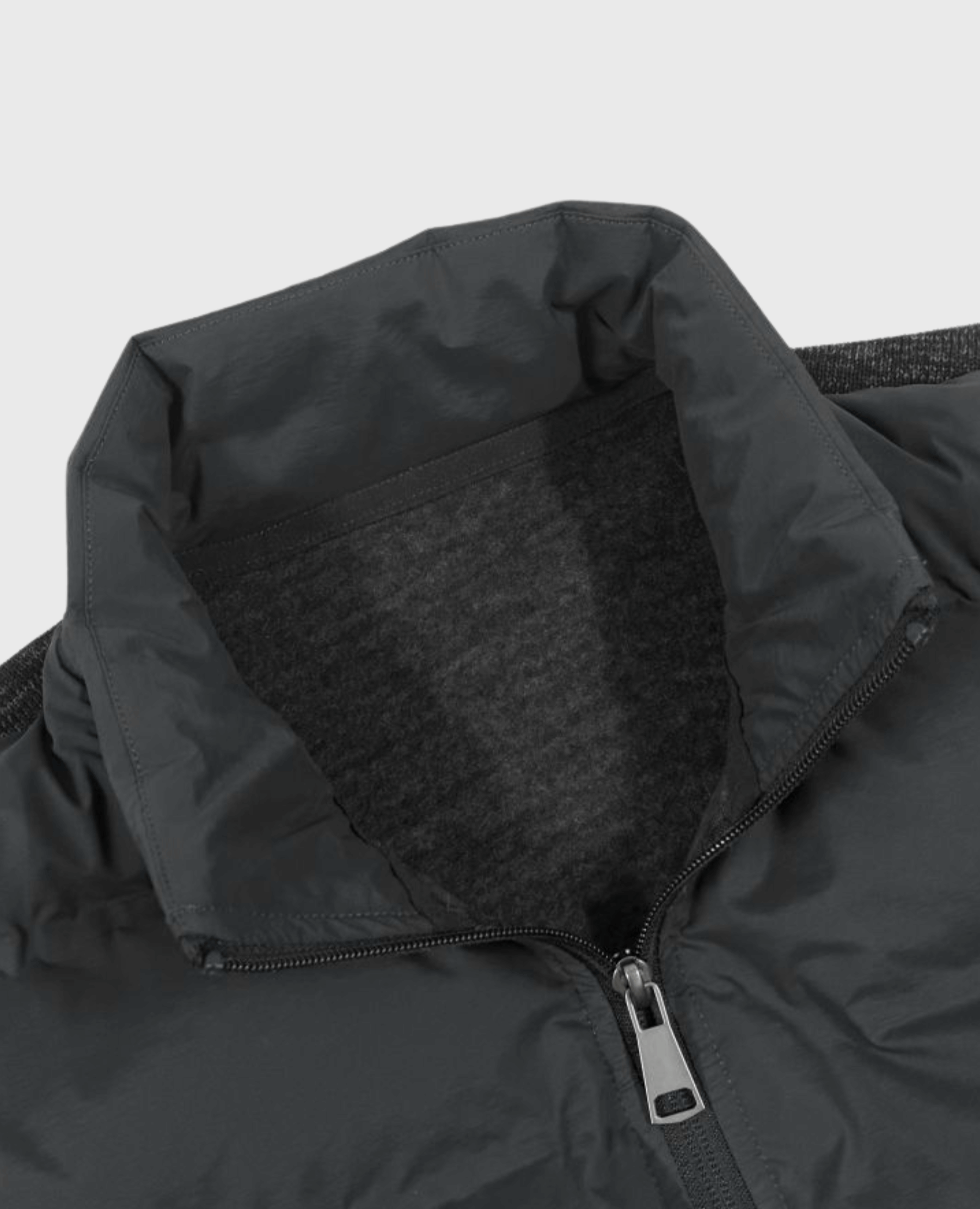 AXEL PUFFER CARDIGAN SVART