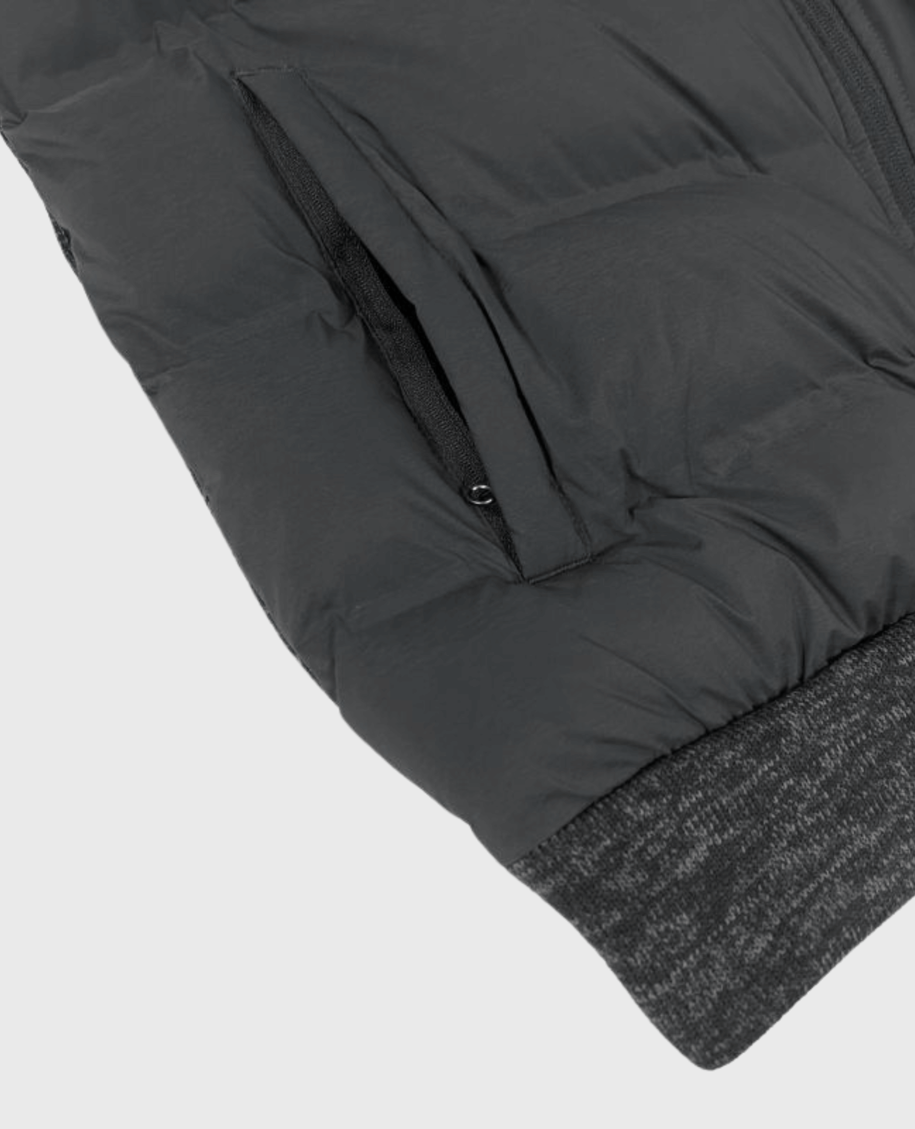 AXEL PUFFER CARDIGAN SVART