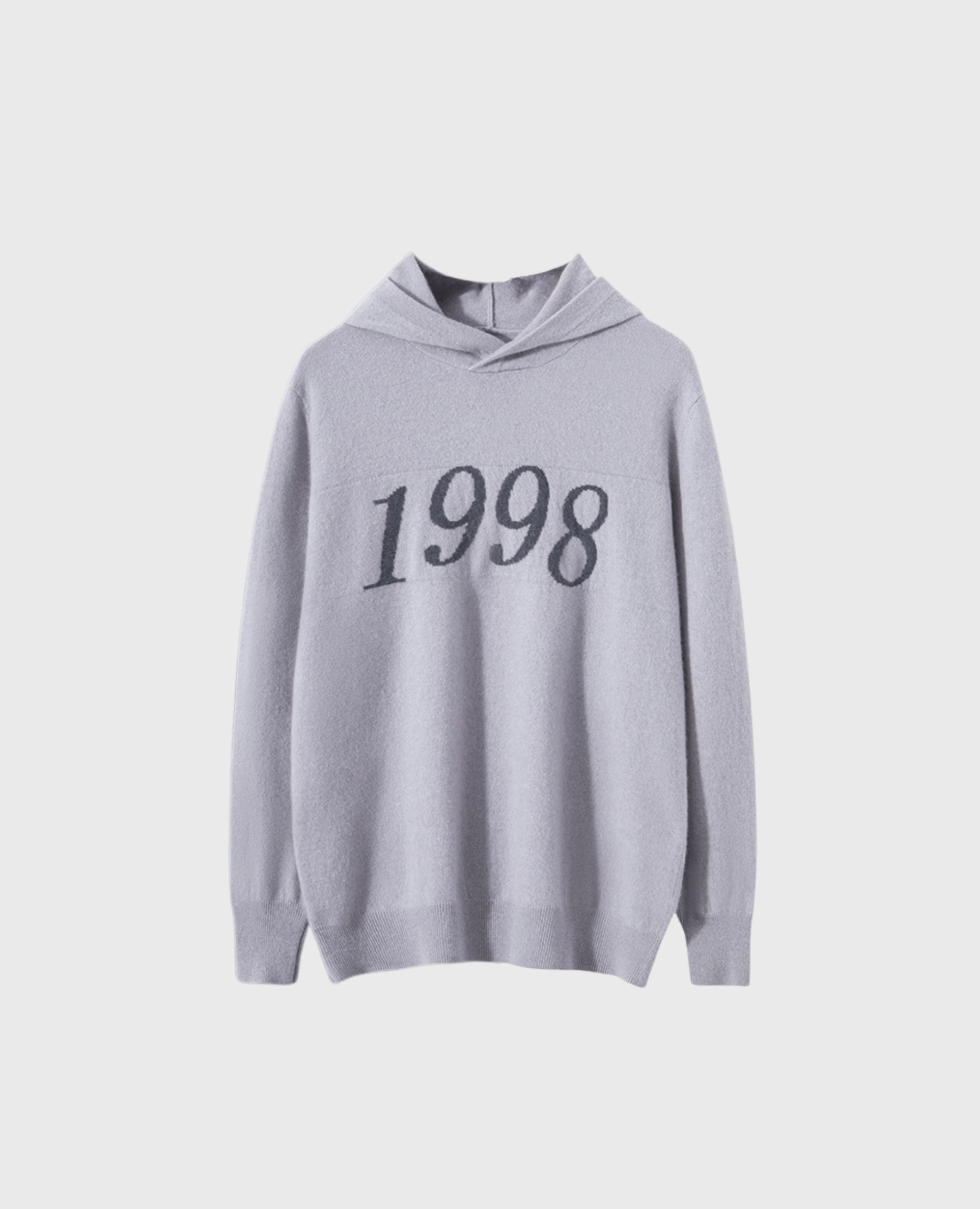 AXEL KASHMIR 1998 HOODIE GRÅ