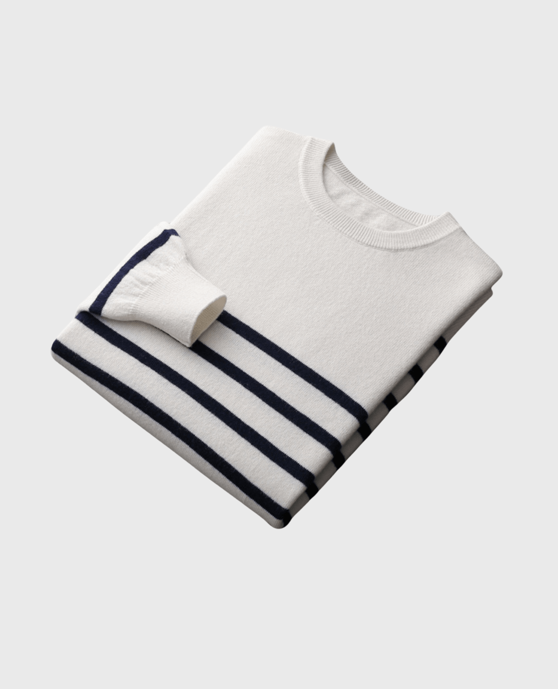 AXEL STRIPED CREWNECK