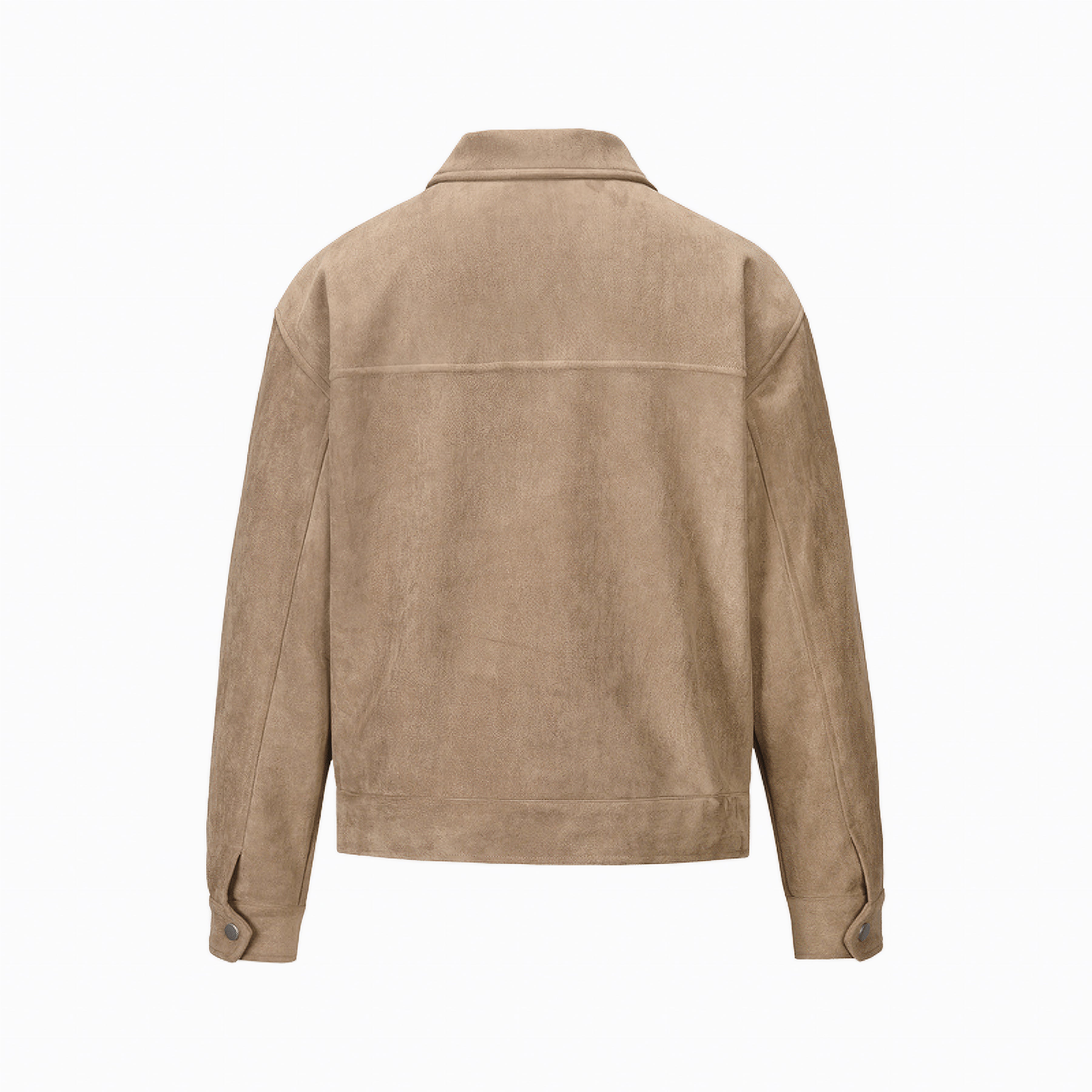 LUXE SUEDE JACKA - Beige