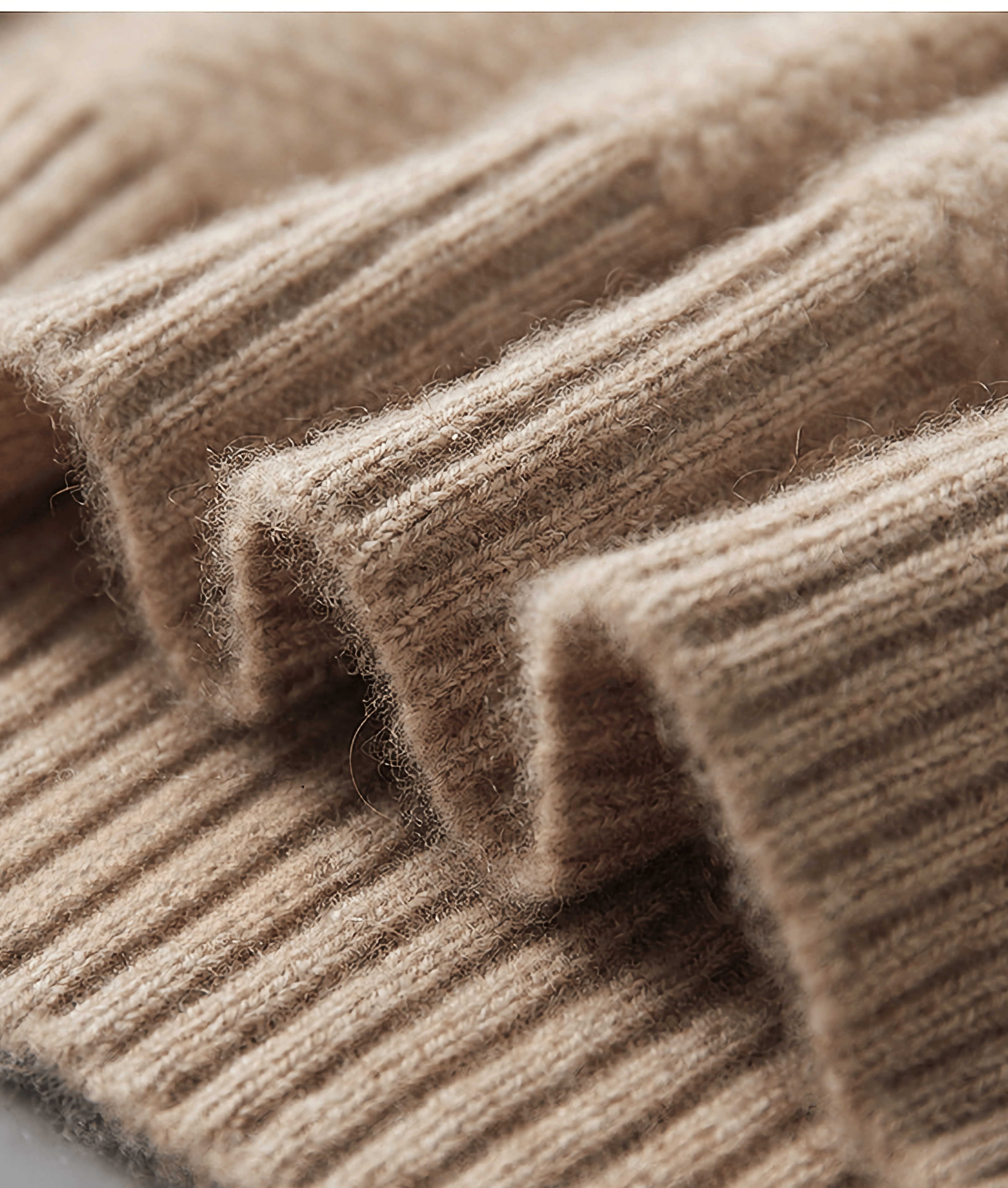 KASHMIR CREWNECK - Beige
