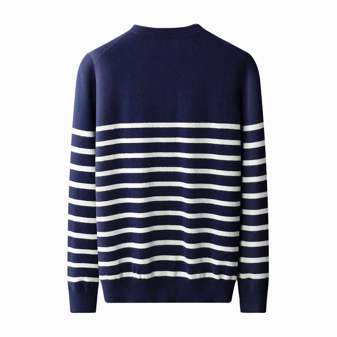STRIPED CREWNECK