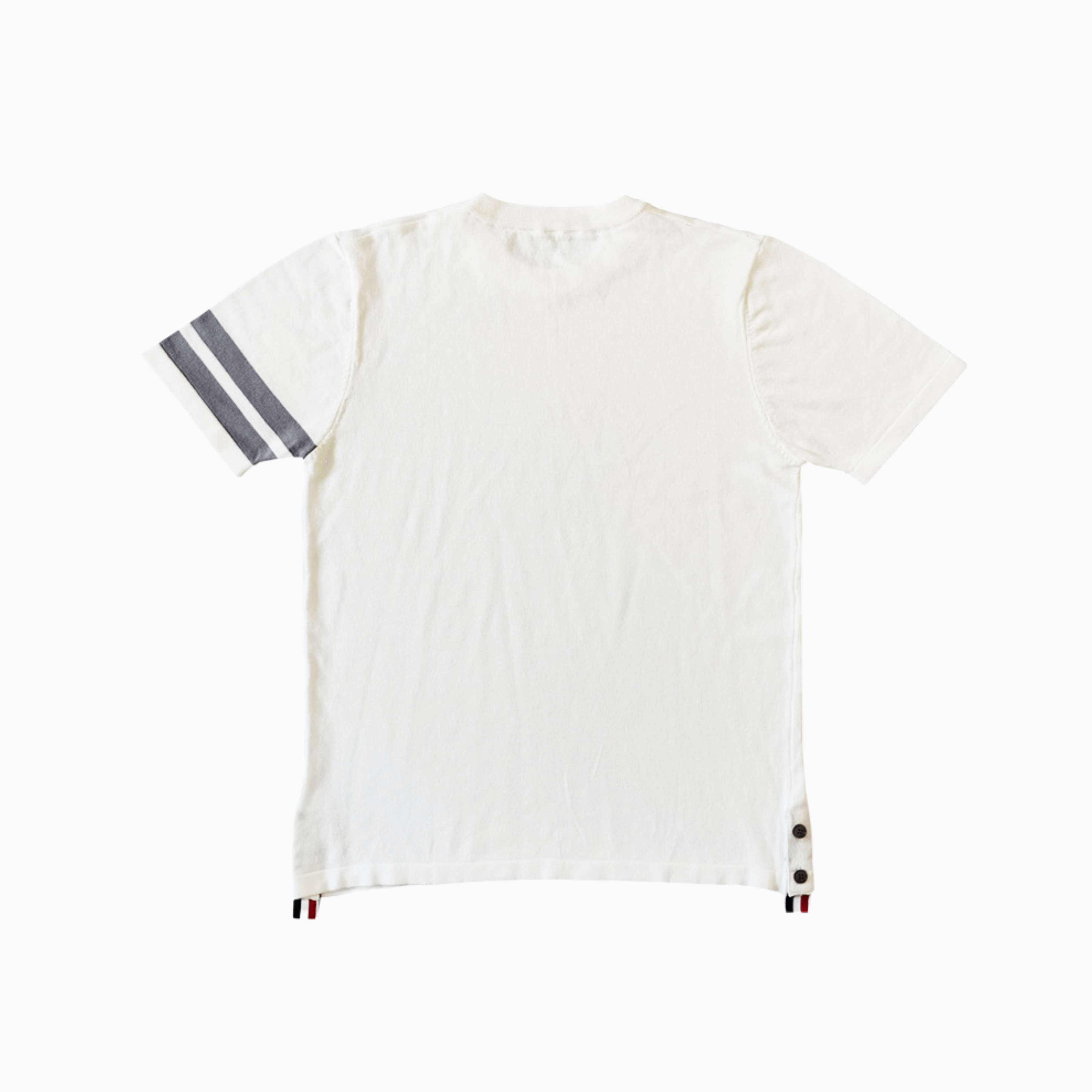 LUXE STRIPED DETAIL TEE