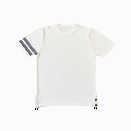 STRIPED DETAIL TEE
