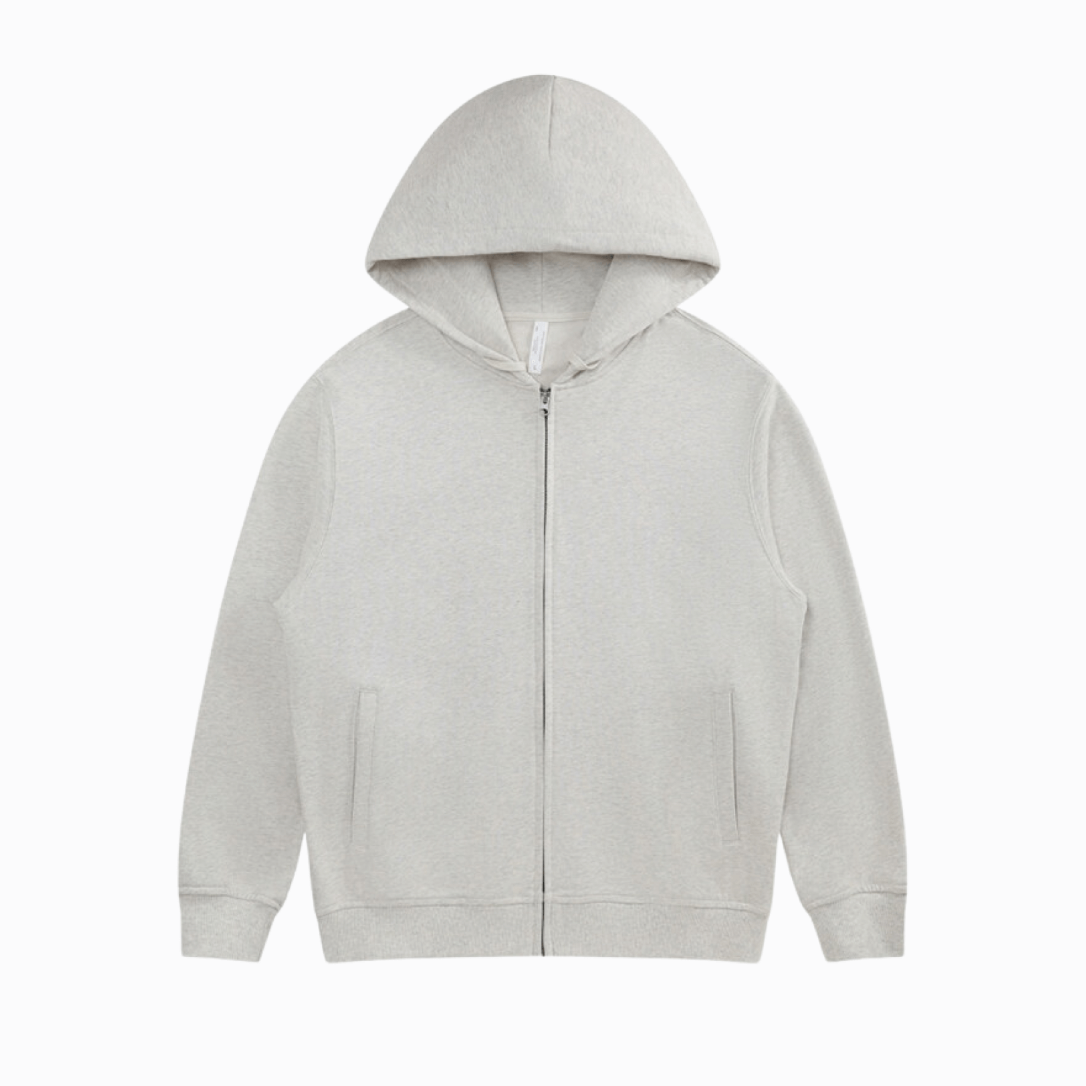 ZIP HOODIE - Grå