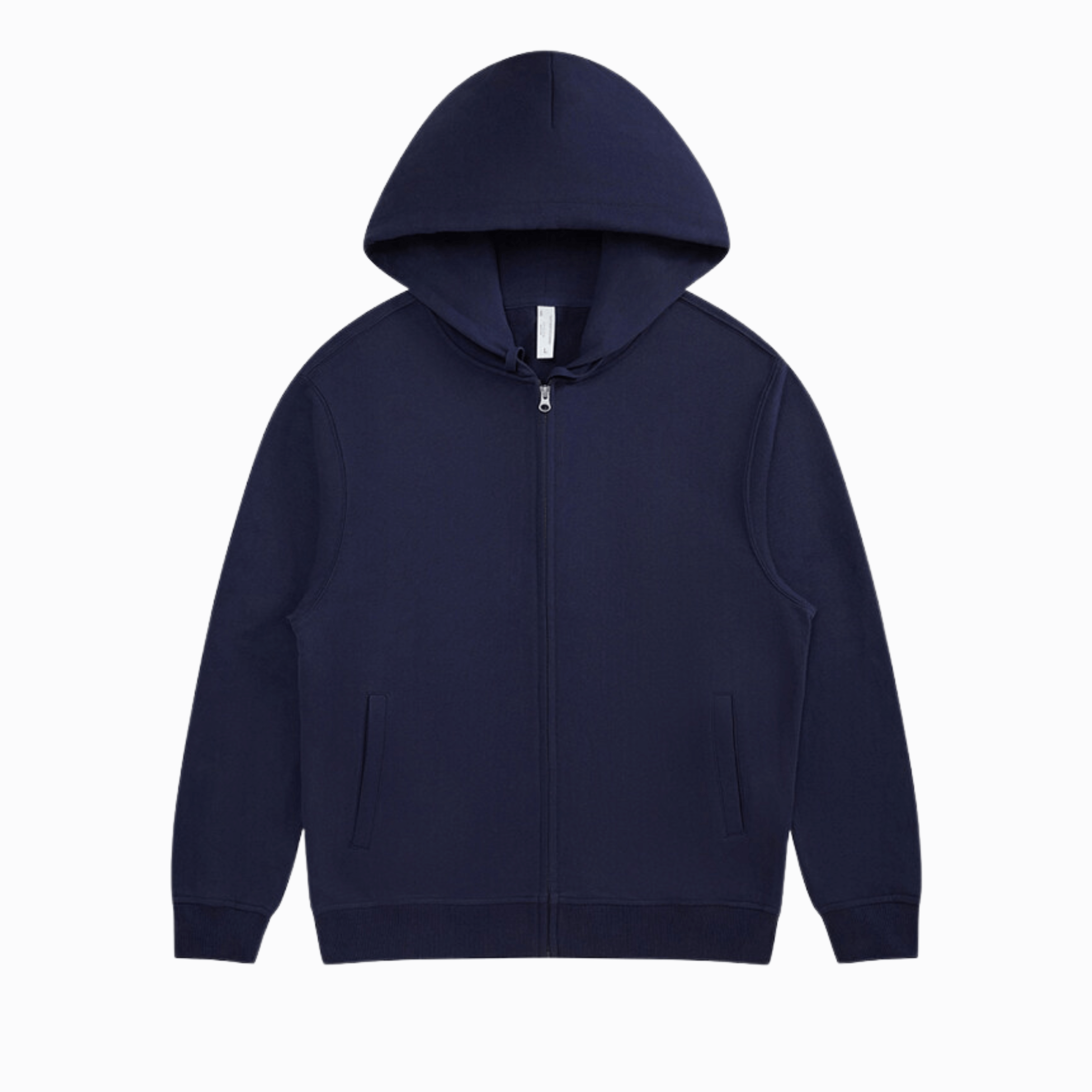 ZIP HOODIE - Navy