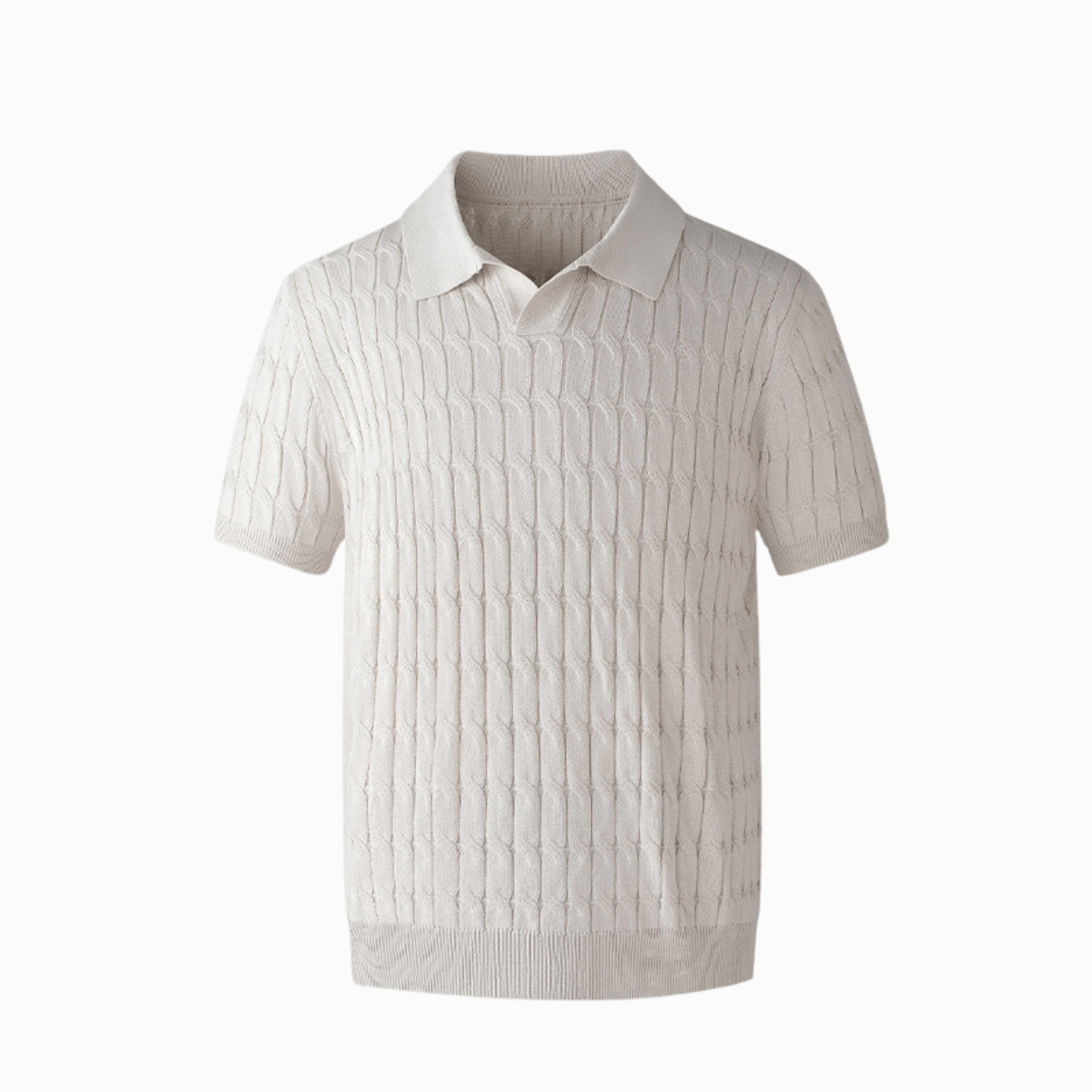 RIBBAD POLO - Beige