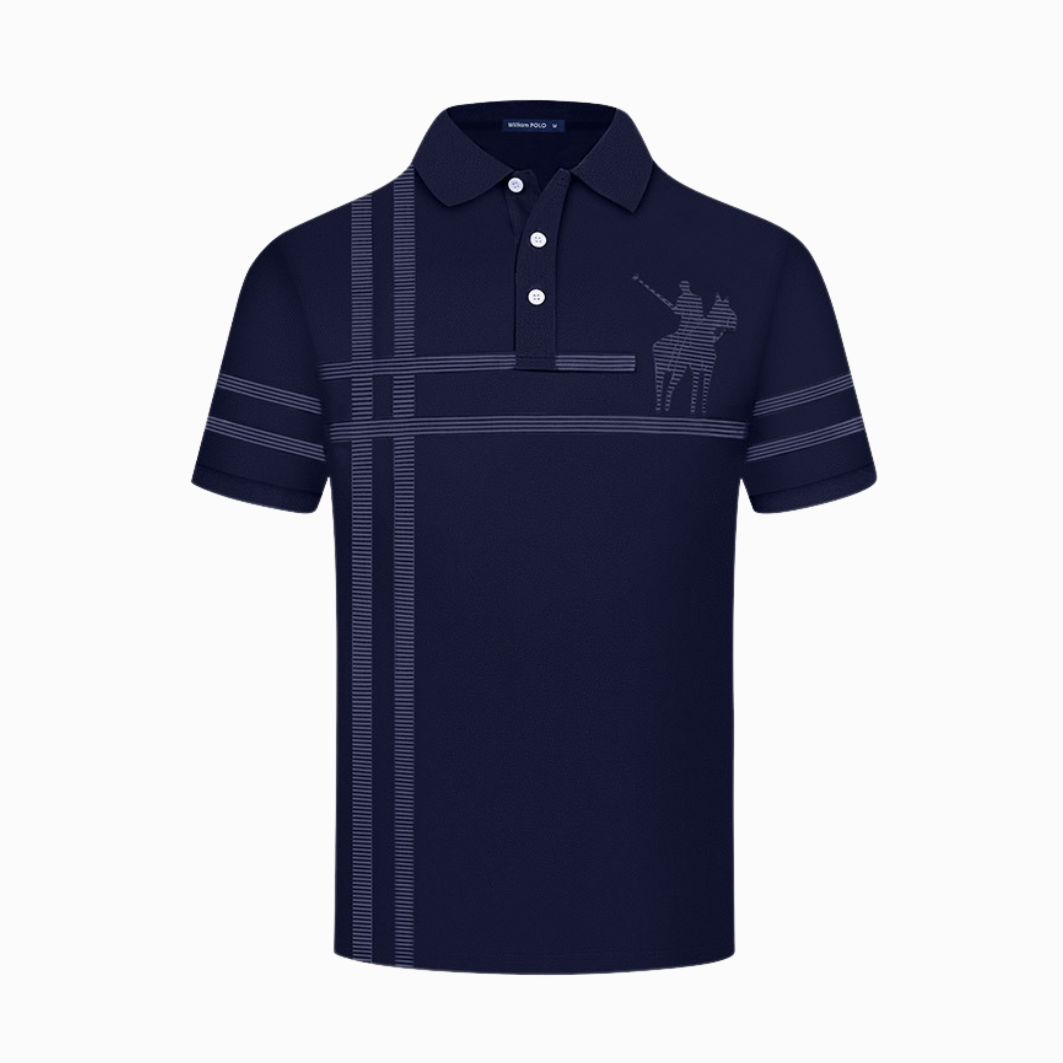 LUXE PIKÉ TRÖJA - Marin