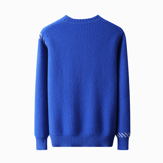 RIBBED-KNIT TRÖJA
