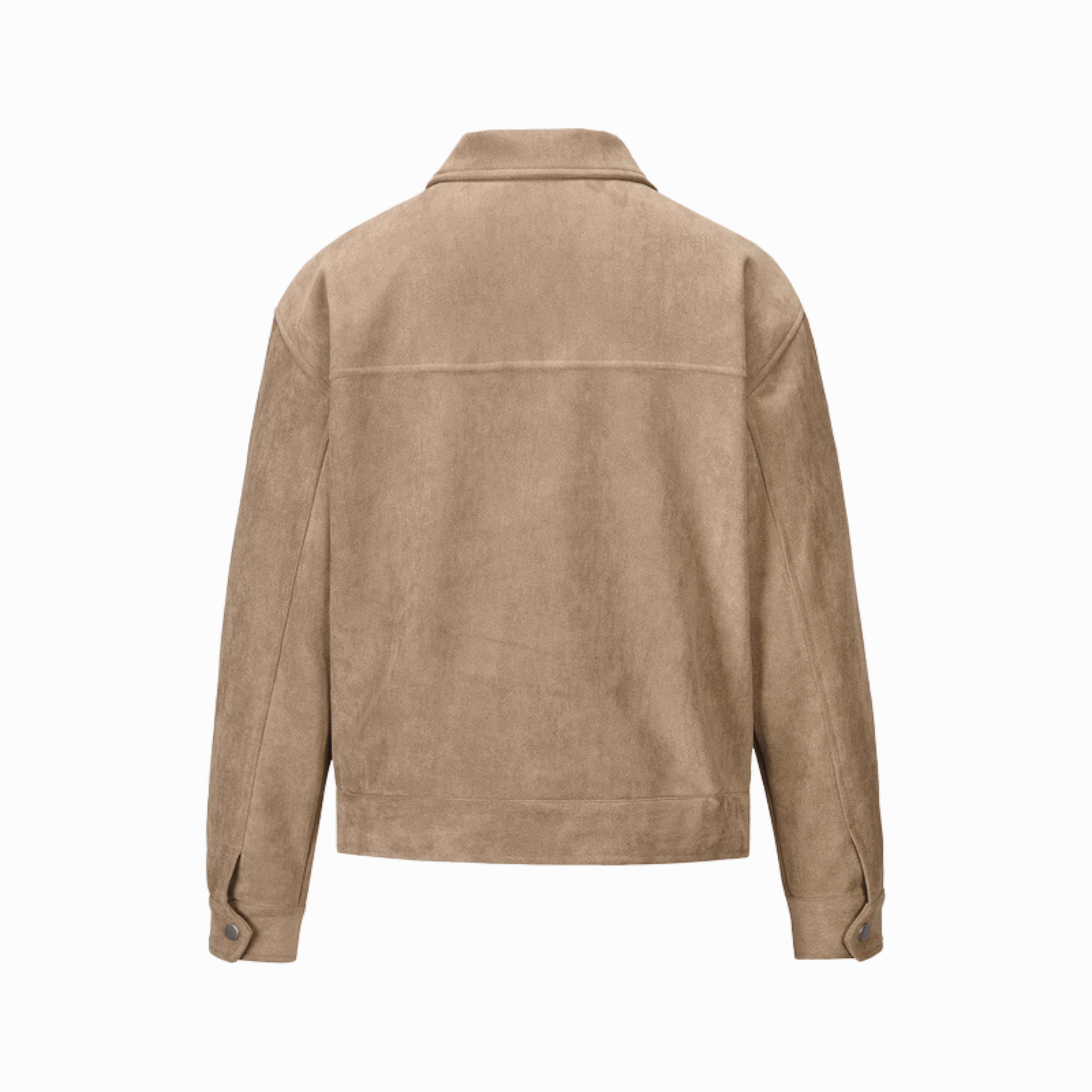 SUEDE JACKA - Beige