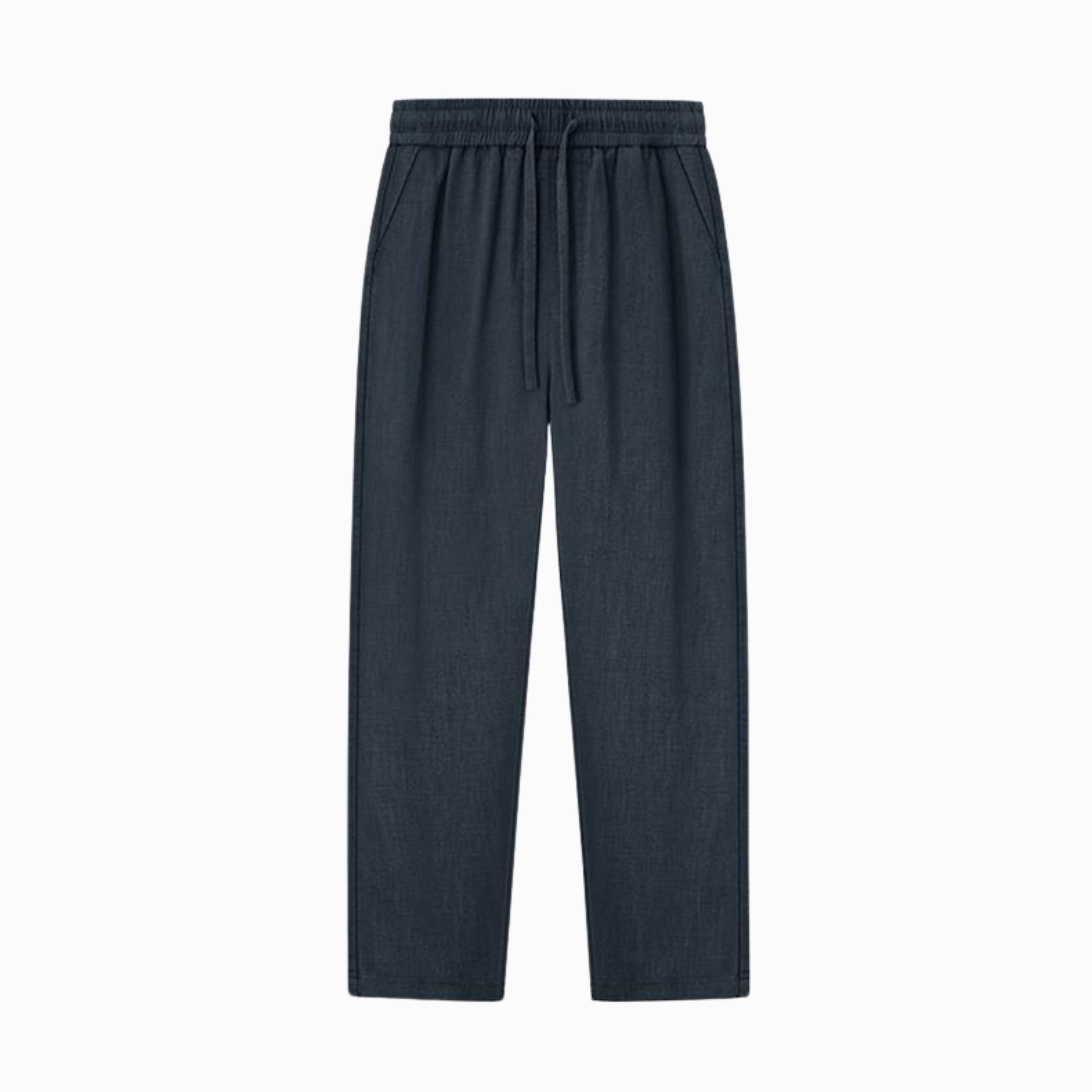 LUXE LINNEBYXOR - Navy