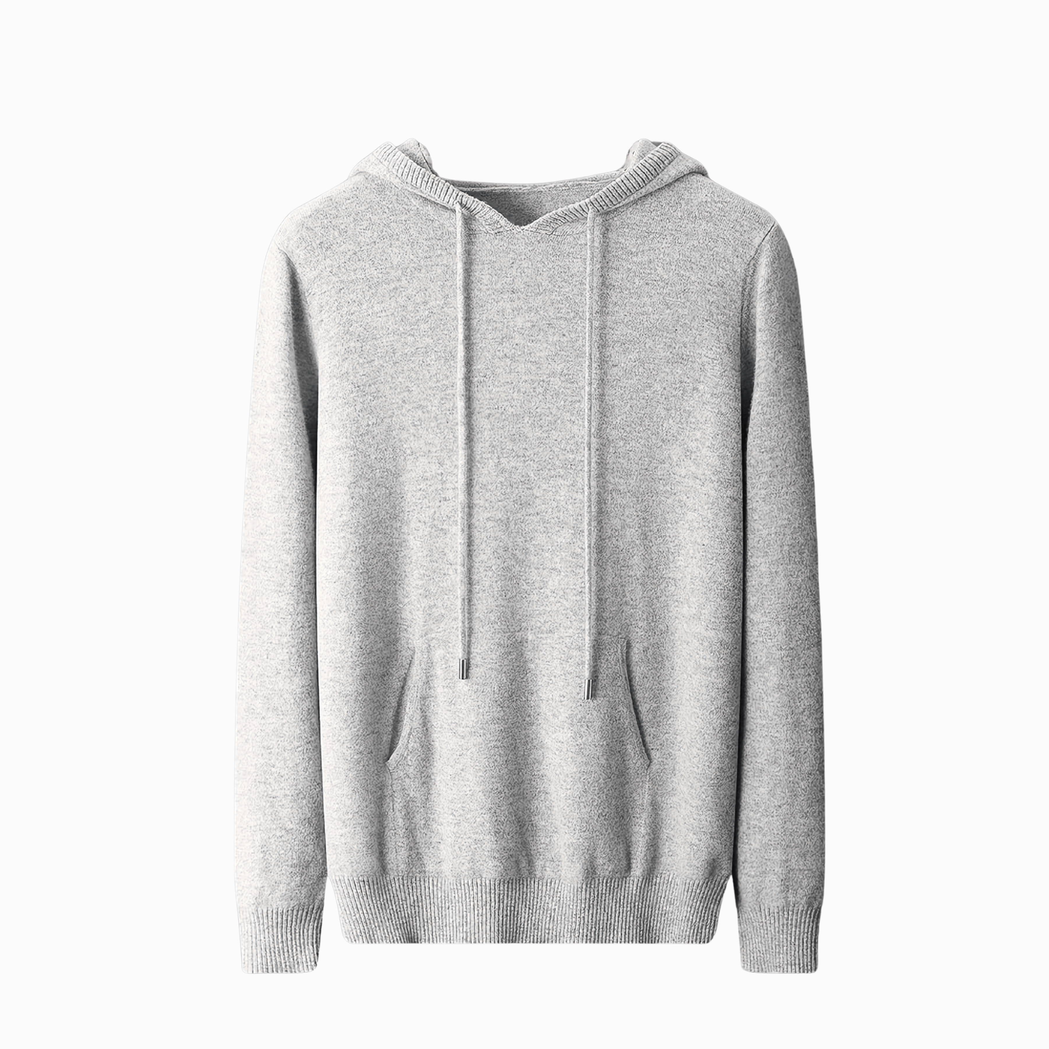 MERINO HOODIE - Grå