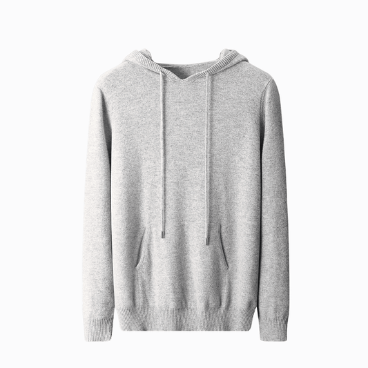 MERINO HOODIE - Grå