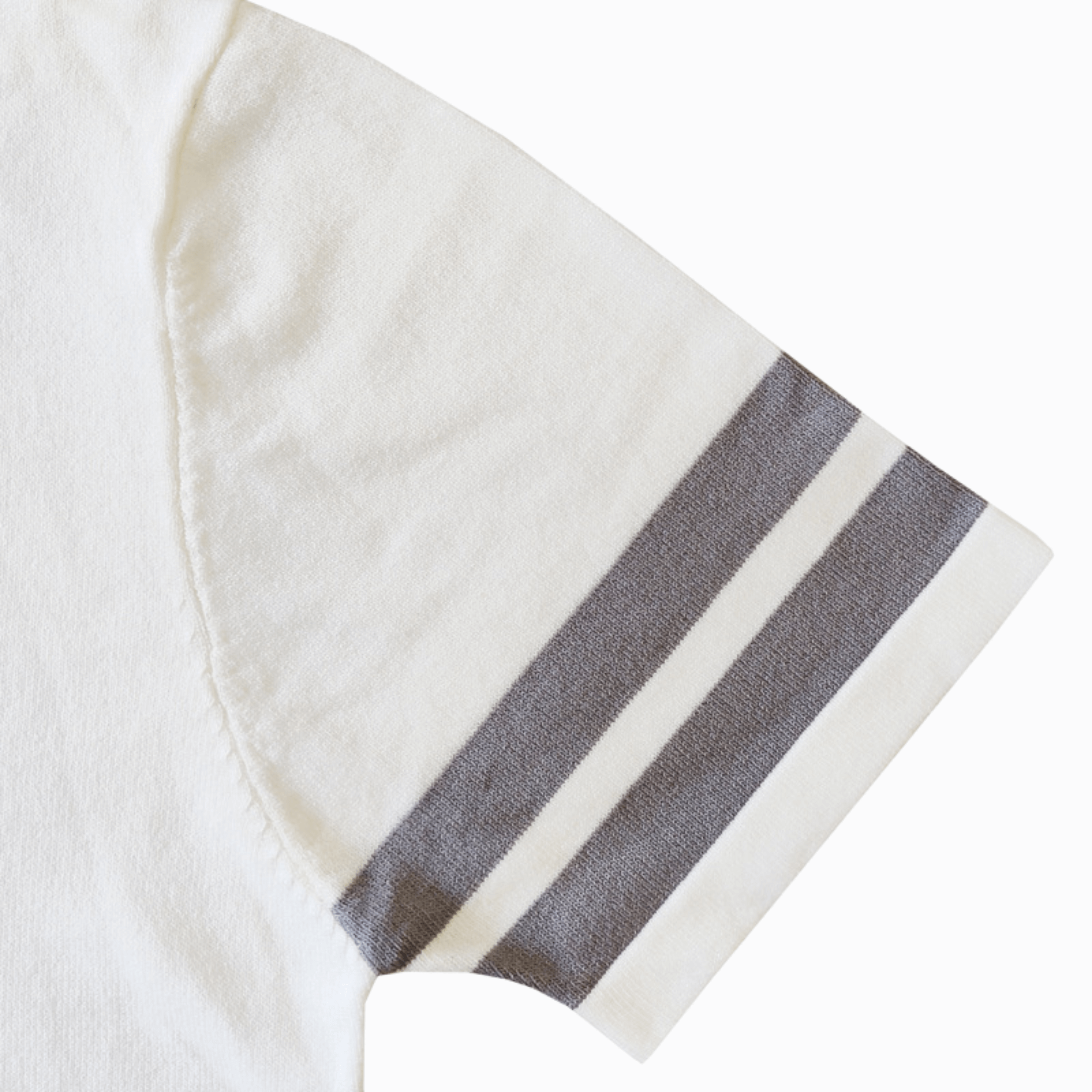 LUXE STRIPED DETAIL TEE