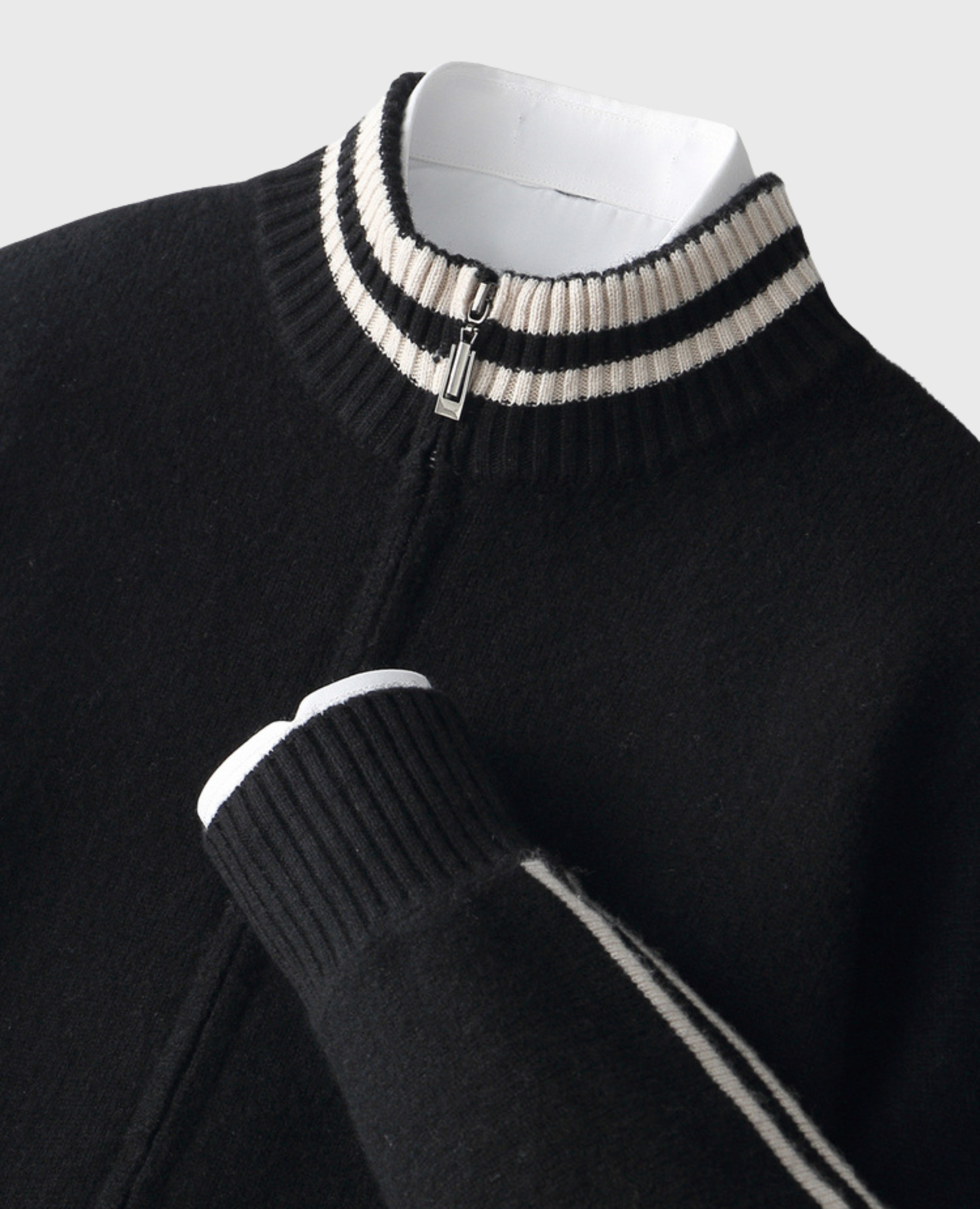 AXEL CLASSIC ZIP SVART
