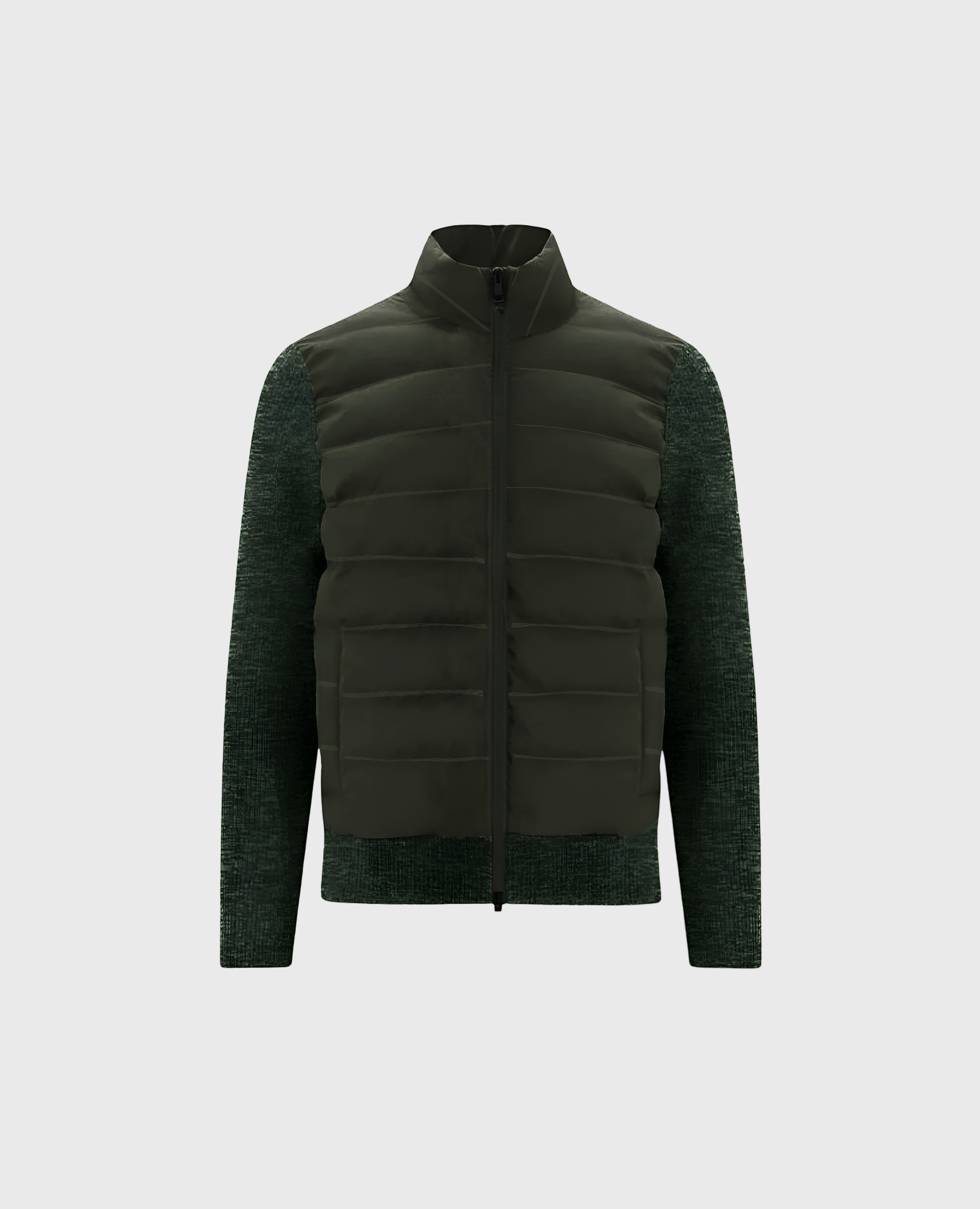 AXEL PUFFER CARDIGAN GRÖN